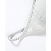 imageAUROLA Influence Adjustable Strappy Sports Bras for WomenSeamless Backless Padded Straps Impact Yoga Gym Workout BraGlacier Gray