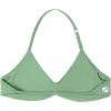 imageAUROLA Influence Adjustable Strappy Sports Bras for WomenSeamless Backless Padded Straps Impact Yoga Gym Workout BraMineral Green
