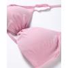imageAUROLA Influence Adjustable Strappy Sports Bras for WomenSeamless Backless Padded Straps Impact Yoga Gym Workout BraSweet Pink
