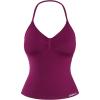 imageAUROLA Influence Longline Strappy Top Workout Tank Tops for Women Built in Shelf Bras Impact Gym Sports Yoga BraMagenta