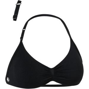 imageAUROLA Influence Adjustable Strappy Sports Bras for WomenSeamless Backless Padded Straps Impact Yoga Gym Workout BraBlack
