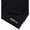 imageAUROLA Influence Crop Top Workout Shirts for Women UltraSoft Seamless Gym T Shirts Short Sleeve Running Workout TopsBlack
