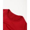 imageAUROLA Influence Crop Top Workout Shirts for Women UltraSoft Seamless Gym T Shirts Short Sleeve Running Workout TopsChili Red