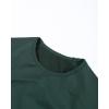 imageAUROLA Influence Crop Top Workout Shirts for Women UltraSoft Seamless Gym T Shirts Short Sleeve Running Workout TopsEden Green