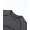 imageAUROLA Influence Crop Top Workout Shirts for Women UltraSoft Seamless Gym T Shirts Short Sleeve Running Workout TopsPlum Truffle