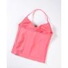 imageAUROLA Influence Longline Strappy Workout Halter Tops for WomenRemovable Cups Padded Bras Impact Gym Yoga Sleeveless TopBubblegum