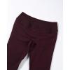 imageAUROLA Influence Workout Leggings for Women Seamless Compression Tummy Control Leggings Mid Rise Yoga PantsBlack Cherry