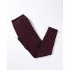 imageAUROLA Influence Workout Leggings for Women Seamless Compression Tummy Control Leggings Mid Rise Yoga PantsBlack Cherry