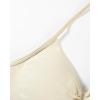 imageAUROLA Influence Strappy Bra Sports Bras for Women Backless Padded Impact Strappy Bra Workout Gym Yoga with Removable CupsAngora