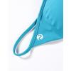 imageAUROLA Influence Strappy Bra Sports Bras for Women Backless Padded Impact Strappy Bra Workout Gym Yoga with Removable CupsCaneel Bay