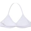 imageAUROLA Influence Strappy Bra Sports Bras for Women Backless Padded Impact Strappy Bra Workout Gym Yoga with Removable CupsCrescent White