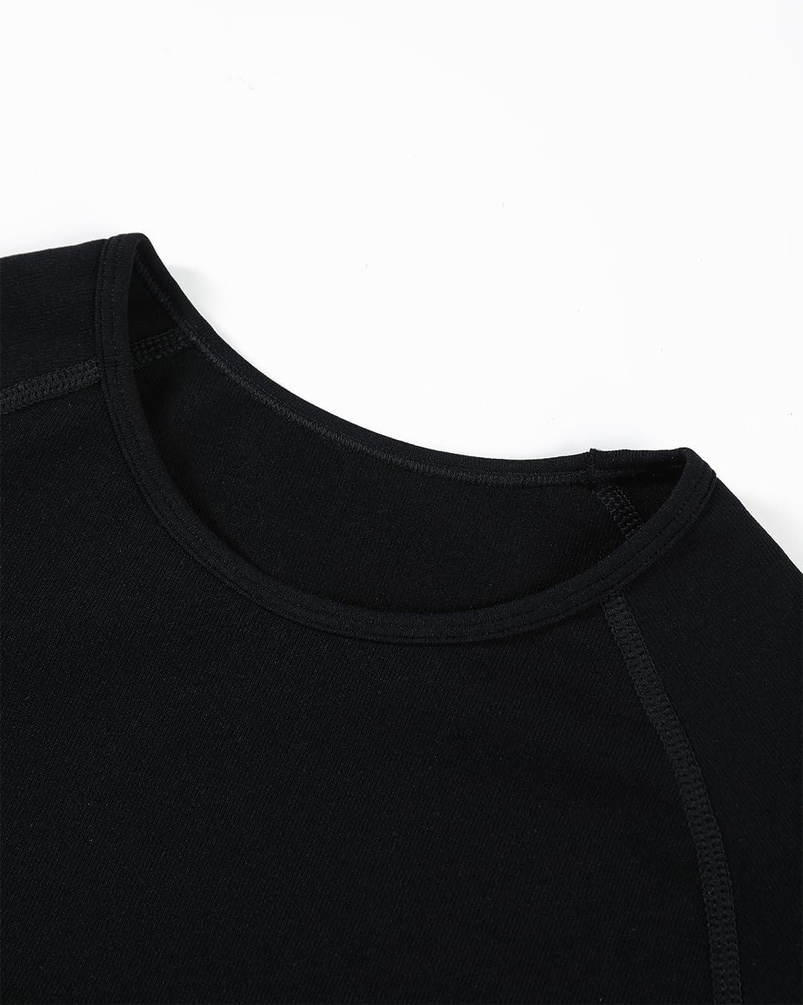 imageAUROLA Serpent Snake Seamless Workout TShirts for WomenShort Sleeve Crop Top Gym Yoga Athletic Shirts TeePacksolidblackcrescent White
