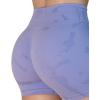imageAUROLA CAMO Collection Workout Shorts for Women Subtle Logo Seamless Scrunch Gym Yoga Running Active ShortCamojacaranda