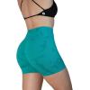 imageAUROLA CAMO Collection Workout Shorts for Women Subtle Logo Seamless Scrunch Gym Yoga Running Active ShortCamolake Green