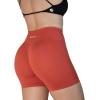 imageAUROLA Intensify V20 Womens Workout Shorts Athletic Running Shorts Seamless High Waist Gym Yoga ShortsBaked Apple