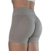 imageAUROLA Intensify V20 Womens Workout Shorts Athletic Running Shorts Seamless High Waist Gym Yoga ShortsSilver Sconce