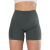 imageAUROLA Intensify V20 Womens Workout Shorts Athletic Running Shorts Seamless High Waist Gym Yoga ShortsSteel Grey