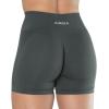 imageAUROLA Intensify V20 Womens Workout Shorts Athletic Running Shorts Seamless High Waist Gym Yoga ShortsSteel Grey