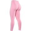 imageAUROLA Serpent Snake Seamless Scrunch Workout Leggings for WomenGirls Squat Proof Ribbed Thick Active Gym PantsSweet Pink