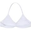 imageAUROLA Influence Adjustable Strappy Sports Bras for WomenLow Support Seamless Backless Padded Straps Impact Yoga Gym BraCrescent White