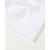 imageAUROLA Influence Crop Top Workout Shirts for Women UltraSoft Seamless Gym T Shirts Short Sleeve Running Workout TopsCrescent White
