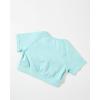 imageAUROLA Influence Crop Top Workout Shirts for Women UltraSoft Seamless Gym T Shirts Short Sleeve Running Workout TopsSpa Retreat