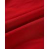 imageAUROLA Influence Workout Jacket for Women Half Zip Cropped Slim Fit Long Sleeve Yoga Jackets Athletic Top with Thumb HolesChili Red