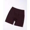 imageAUROLA Power Workout Shorts for Women Tummy Control Squat Proof Ribbed Thick Seamless Scrunch Active ShortBlack Cherry