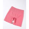 imageAUROLA Power Workout Shorts for Women Tummy Control Squat Proof Ribbed Thick Seamless Scrunch Active ShortBubblegum