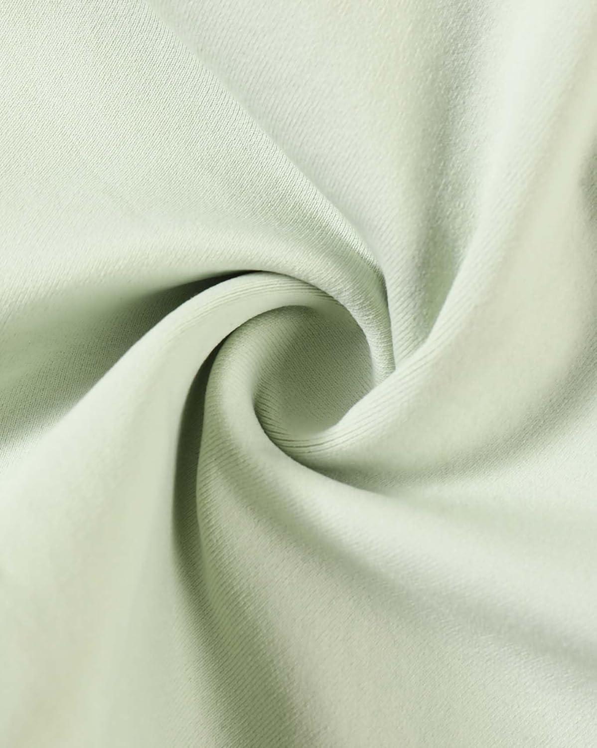 imageAUROLA Influence Longline Strappy Workout Halter Tops for WomenRemovable Cups Padded Bras Impact Gym Yoga Sleeveless TopFog Green