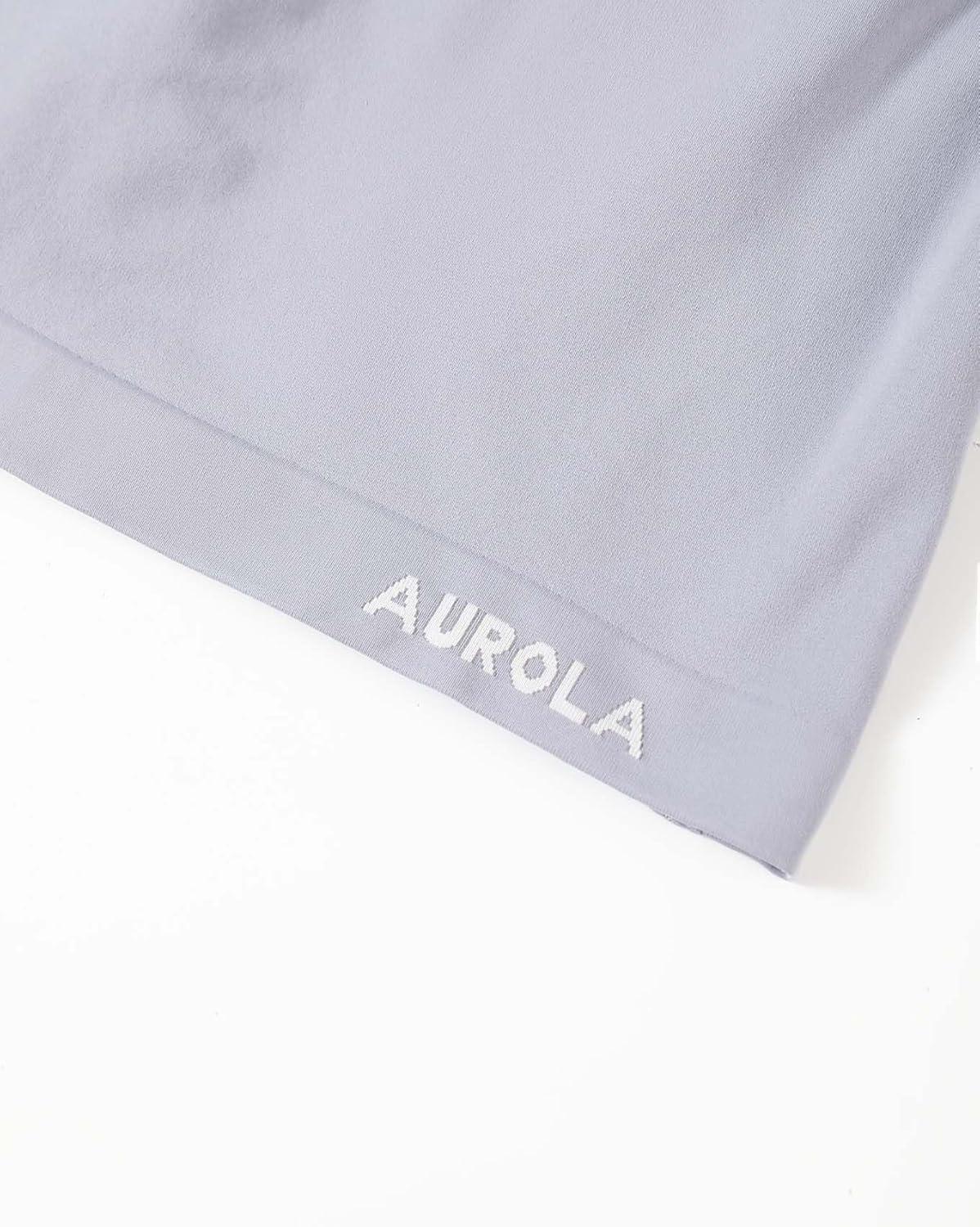 imageAUROLA Influence Longline Strappy Workout Halter Tops for WomenRemovable Cups Padded Bras Impact Gym Yoga Sleeveless TopLilac Gray