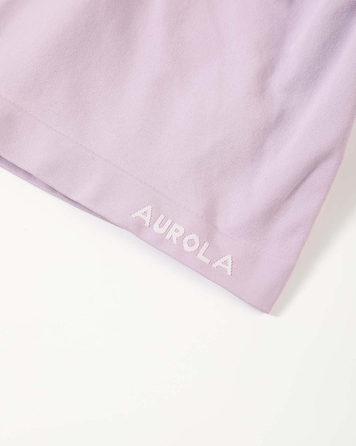 imageAUROLA Influence Longline Strappy Workout Halter Tops for WomenRemovable Cups Padded Bras Impact Gym Yoga Sleeveless TopLilac Snow