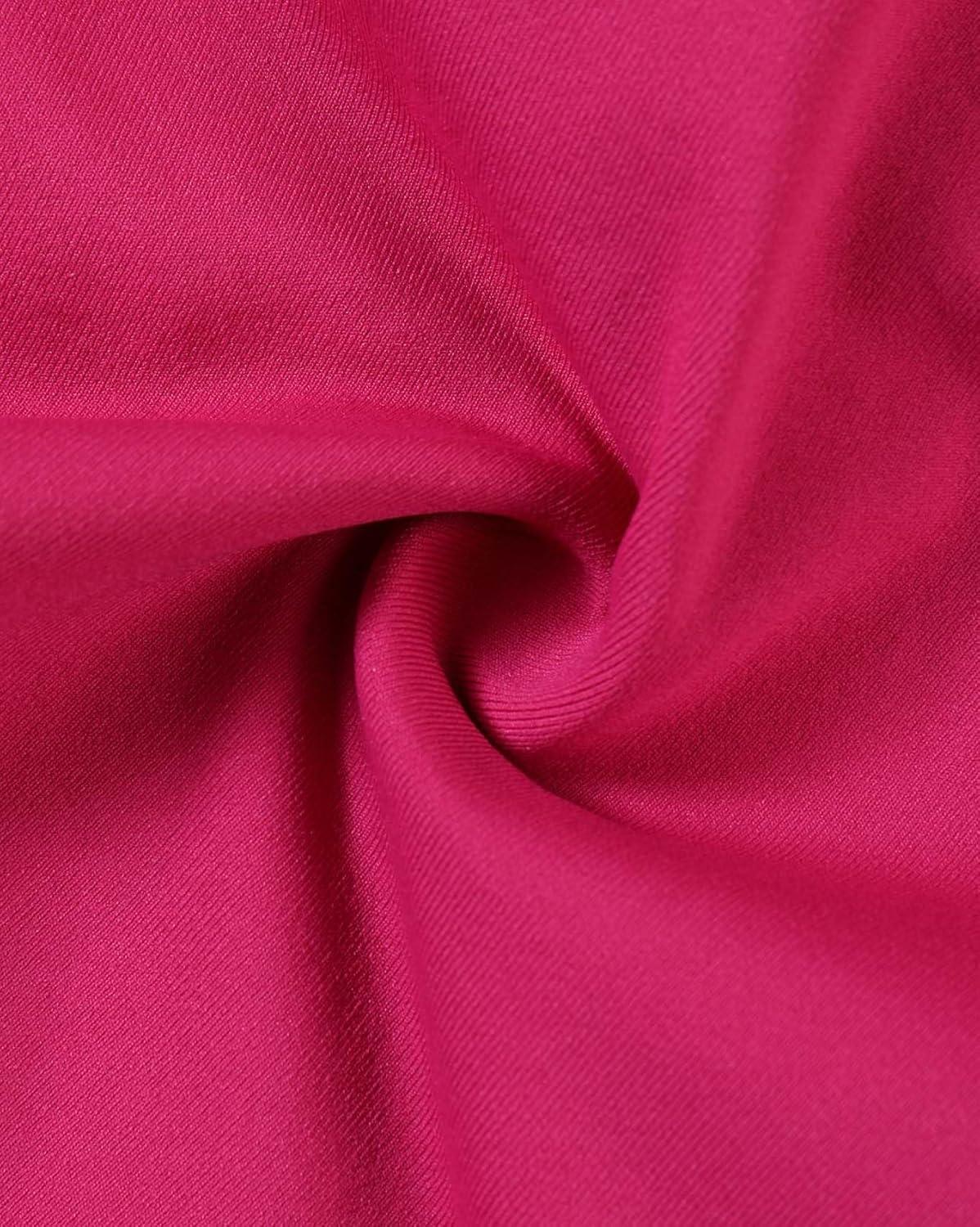 imageAUROLA Influence Longline Strappy Workout Halter Tops for WomenRemovable Cups Padded Bras Impact Gym Yoga Sleeveless TopVivid Cerise