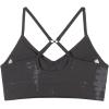 imageAUROLA Serpent Seamless Sports Bras for WomenBackless Padded Strappy Workout Gym Yoga Crop TopsPackblackchestnut Brown