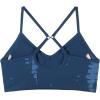 imageAUROLA Serpent Seamless Sports Bras for WomenBackless Padded Strappy Workout Gym Yoga Crop TopsPackblackwater Blue