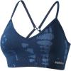 imageAUROLA Serpent Seamless Sports Bras for WomenBackless Padded Strappy Workout Gym Yoga Crop TopsPackblackwater Blue