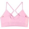 imageAUROLA Serpent Seamless Sports Bras for WomenBackless Padded Strappy Workout Gym Yoga Crop TopsSerpent Sweet Pink