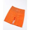 imageAUROLA Serpent Seamless Scrunch Workout Shorts for WomenTummy Control Squat Proof Ribbed Thick Active Gym ShortSerpent Persimmon Orange