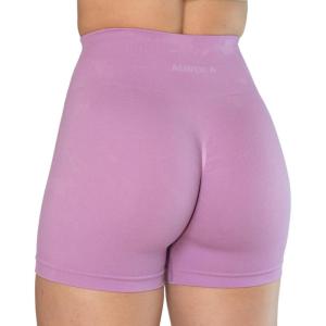 imageAUROLA Dream Collection Women Workout Shorts High Waist Gym Shorts Scrunch Butt Seamless Athletic ShortsCamolupine
