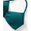 imageAUROLA Influence Adjustable Strappy Sports Bras for WomenLow Support Seamless Backless Padded Straps Impact Yoga Gym BraDeep Teal