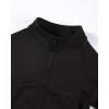 image:imageAUROLA Influence Athletic Workout Jacket for Women Lightweight Slim Fit Full Zip Running Yoga Sports Jacket with Thumb HolesCoffee