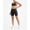 image:imageAUROLA Mercury Workout Sports Bras Women Athletic Removable Padded Backless Strapy Minimal Crop TopDark Blackjacarandapink
