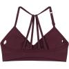image:imageAUROLA Mercury Workout Sports Bras Women Athletic Removable Padded Backless Strapy Minimal Crop TopFig