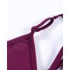 image:imageAUROLA Mercury Workout Sports Bras Women Athletic Removable Padded Backless Strapy Minimal Crop TopMagenta