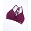 image:imageAUROLA Mercury Workout Sports Bras Women Athletic Removable Padded Backless Strapy Minimal Crop TopMagenta