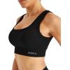 image:imageAUROLA Power Womens Square Back Basic Sports Bra  Square Neck Padded Low Impact Yoga Bra Workout Crop TopBlack