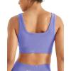 image:imageAUROLA Power Womens Square Back Basic Sports Bra  Square Neck Padded Low Impact Yoga Bra Workout Crop TopJacaranda