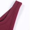 image:imageAUROLA Power Womens Square Back Basic Sports Bra  Square Neck Padded Low Impact Yoga Bra Workout Crop TopMagenta
