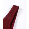 image:imageAUROLA Power Womens Square Back Basic Sports Bra  Square Neck Padded Low Impact Yoga Bra Workout Crop TopMaroon