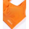 image:imageAUROLA Power Womens Square Back Basic Sports Bra  Square Neck Padded Low Impact Yoga Bra Workout Crop TopPersimmon Orange